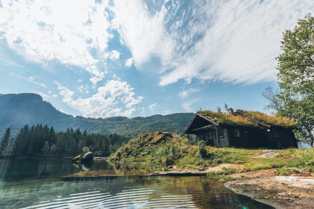 Viksdalen Strandbu 빌라 외부 사진
